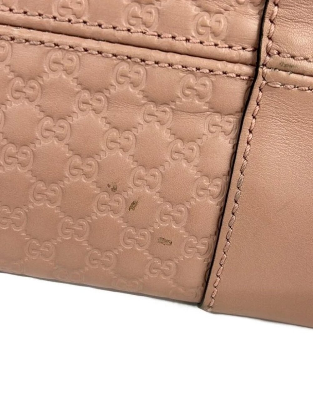 GUCCI Bree 449243 Pink Leather - Tote Bag - Picture 6 of 12